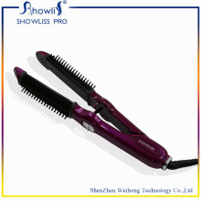 Hot Straightening Irons Come with LCD Display Electric Straight Hair Comb Brush